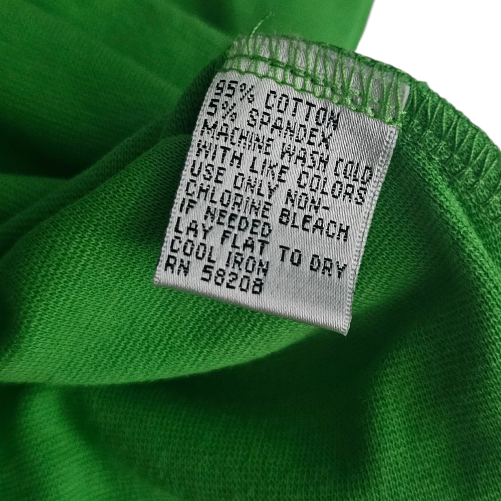 Vintage 90s Y2K Lime Green Tank Top - Size PP - Picture 5 of 6